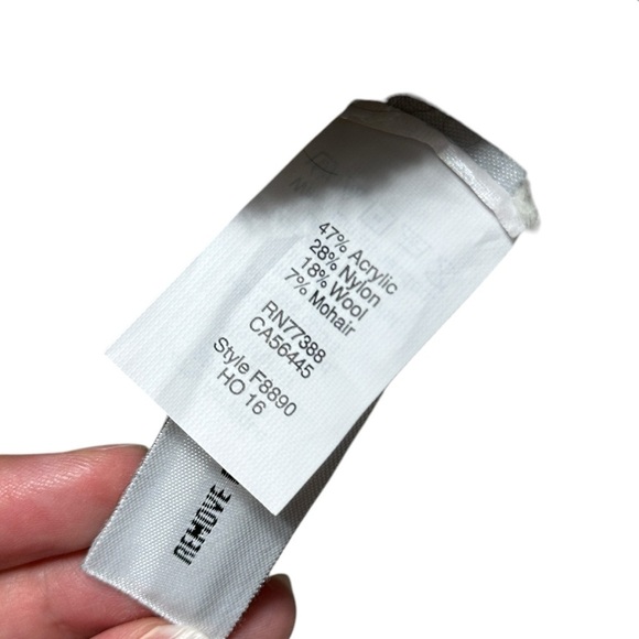 Madewell Light Grey Snowbound Drawstring Pullover Sweater Women’s US L - Picture 6 of 9